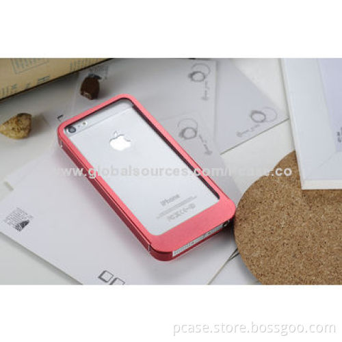 Aluminum case for iPhone 5, with ultra-thin metal border